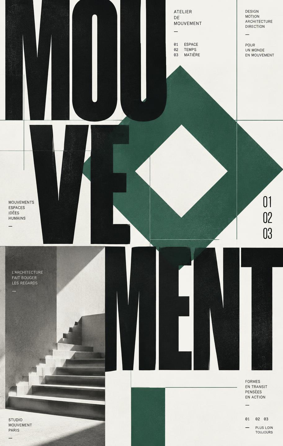 Exploration de typographie en mouvement